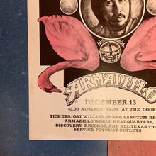 Load image into Gallery viewer, Billy Swan and Cate Bros. at Armadillo - 1975 (Poster)
