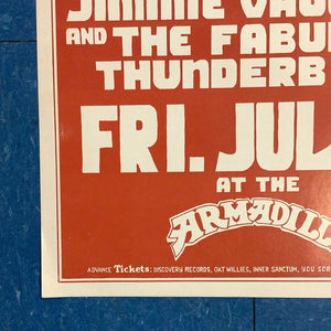 The James Cotton Band at Armadillo - 1977 (Poster)