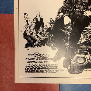 Flash Cadillac and the Continental Kids at Armadillo - 1976 (Poster)