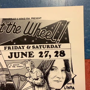 Asleep At The Wheel at Armadillo - 1975 (Poster)