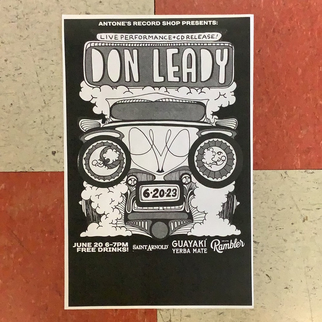 Don Leady In-Store 2023 - Event Poster By Billie Buck