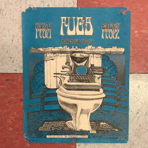 Fugs/Shiva's Headband at Vulcan Gas Company - 1969 (Poster)