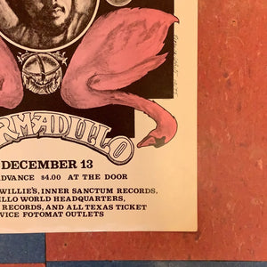 Billy Swan and Cate Bros. at Armadillo - 1975 (Poster)