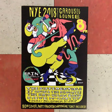 Load image into Gallery viewer, NYE at Carousel Lounge - 2018 (Poster)
