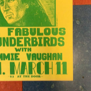 Paul Ray and The Cobras/The Fabulous Thunderbirds at Armadillo - 1977 (Poster)