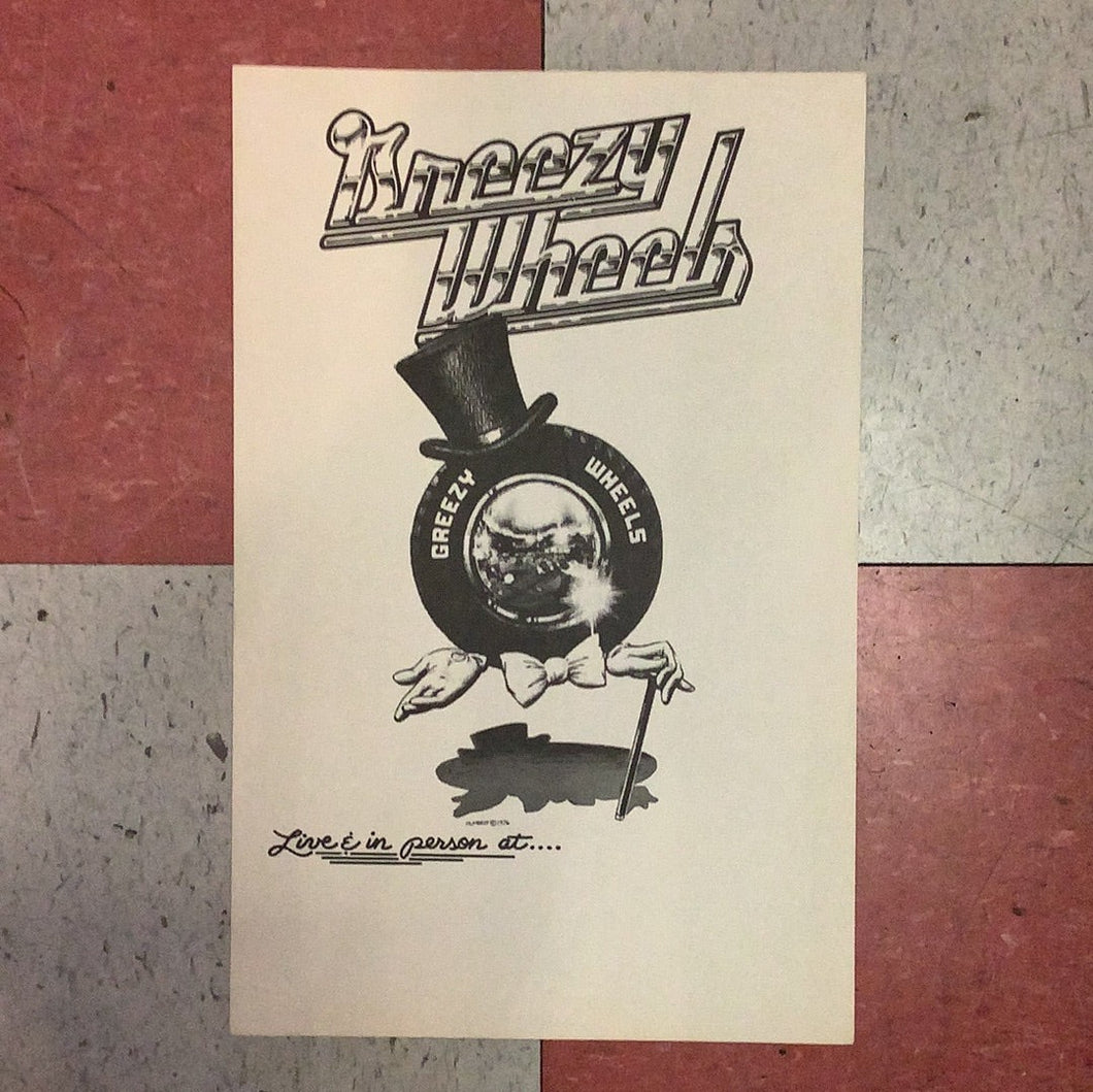 Greezy Wheels live in person at... - 1976 (Poster)