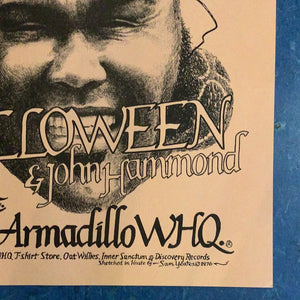 Freddie King Halloween Show at Armadillo World Headquarters - 1976 (Poster)