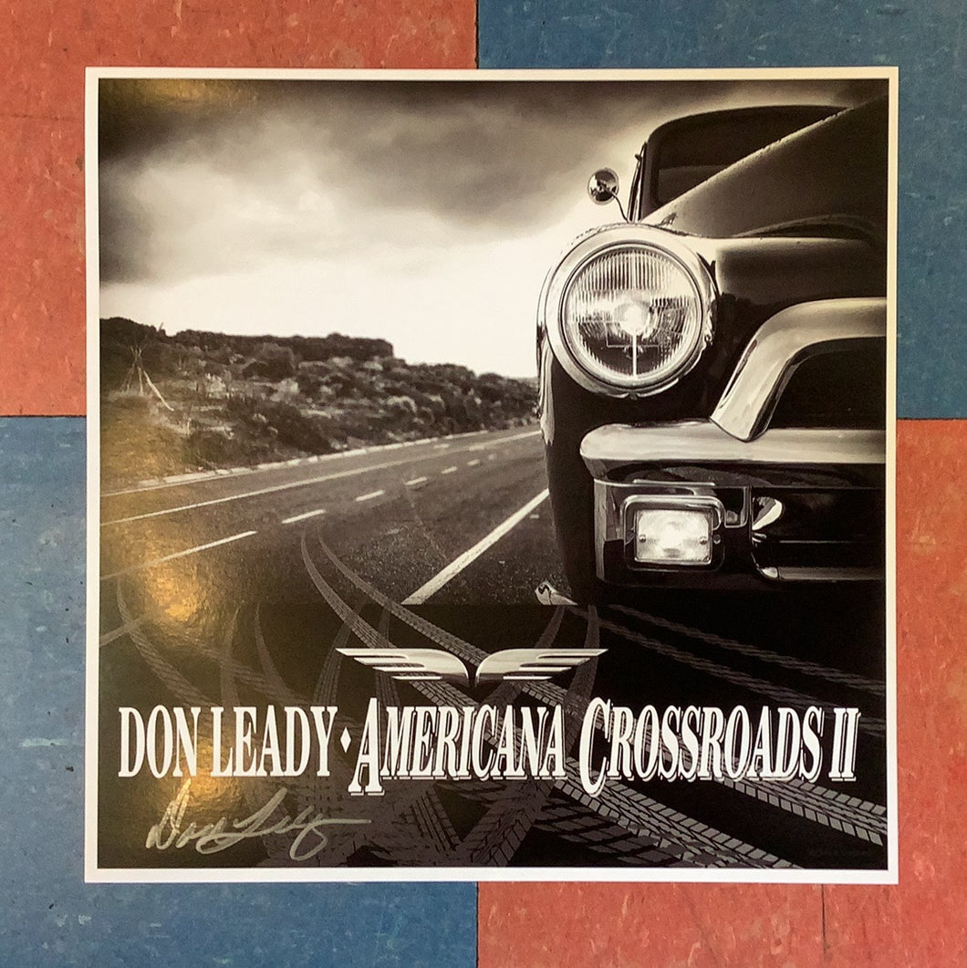Don Leady - American Crossroads 2 (Poster, Signed)