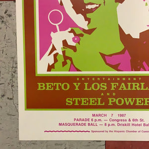 Austin Mardi Gras - 1987 (Poster)