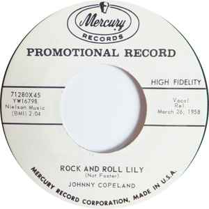 Johnny Copeland - Rock And Roll Lily / George Young - Can't Stop Me (RE, 7"45)