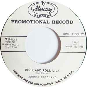 Johnny Copeland - Rock And Roll Lily / George Young - Can't Stop Me (RE, 7
