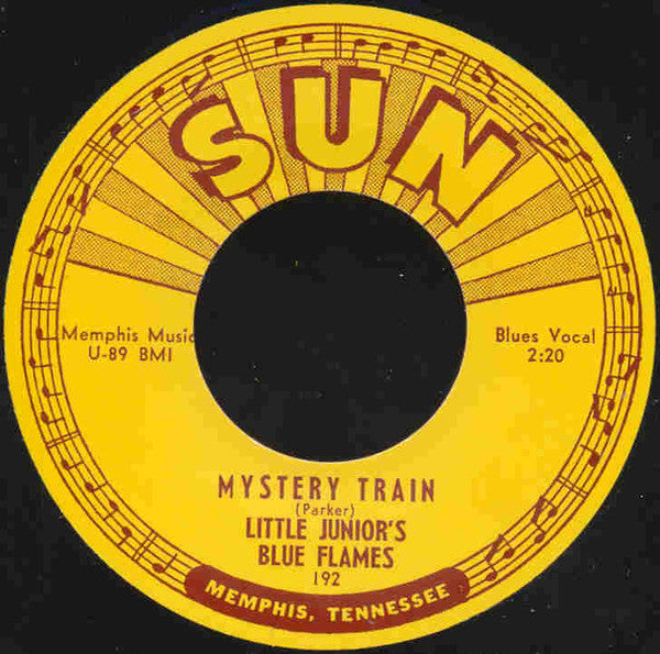 Little Junior's Blue Flames - Mystery Train / Love My Baby