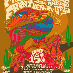 Freddie Steady's 23rd Annual Frontier A GoGo Poster