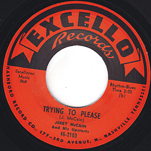 Jerry McCain - My Next Door Neighbor / Trying To Please (RE, 7