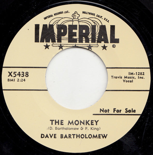 Dave Bartholomew - Monkey / Shufflin' Fox (RE, 7