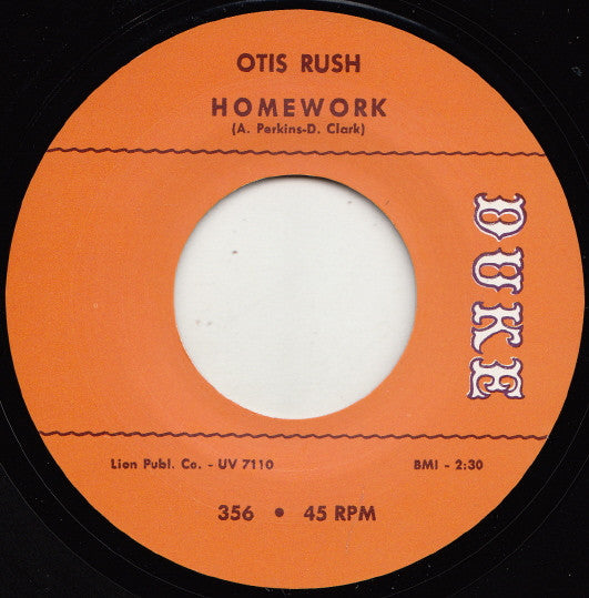 Otis Rush - Homework / I Have To Laugh (7