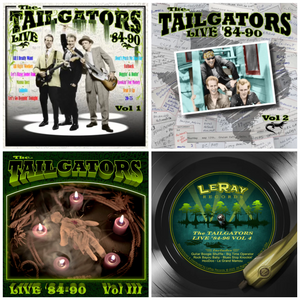 Tailgators Live Volumes 1-4 CD Package