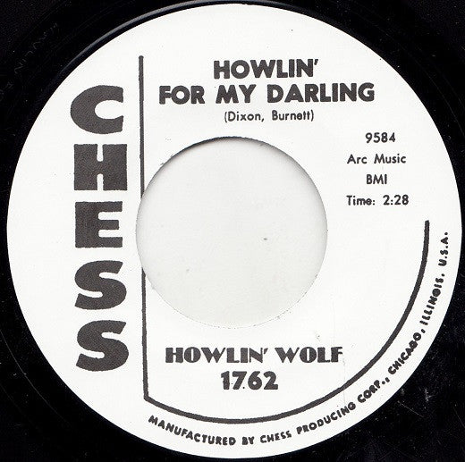 Howlin' Wolf - Spoonful / Howlin' For My Darling (RE, 7