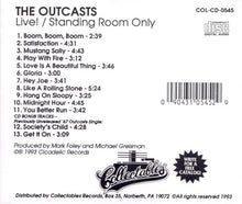 Load image into Gallery viewer, The Outcasts (5) : The Outcasts Live! / Standing Room Only (CD, Album, RE)
