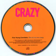 Load image into Gallery viewer, Fine Young Cannibals : She Drives Me Crazy (CD, Single)
