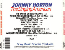 Load image into Gallery viewer, Johnny Horton : The Singing American (CD, Comp)
