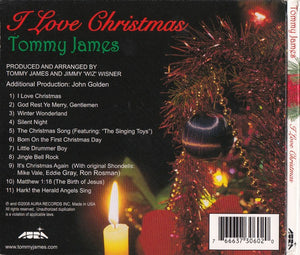 Tommy James : I Love Christmas (CD, Album, Dig)