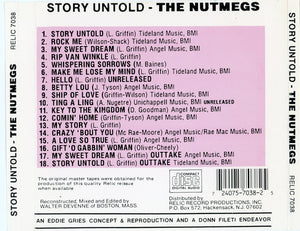 The Nutmegs : Story Untold (CD, Comp)