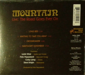 Mountain : Live : The Road Goes Ever On (CD, Album, RE, RM)