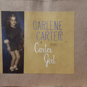 Carlene Carter : Carter Girl (CD, Album, Promo, Adv)