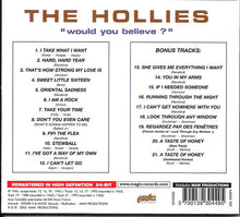 Load image into Gallery viewer, The Hollies : Would You Believe? (CD, Album)
