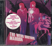 Load image into Gallery viewer, The Webb Brothers : Maroon (CD, Album)
