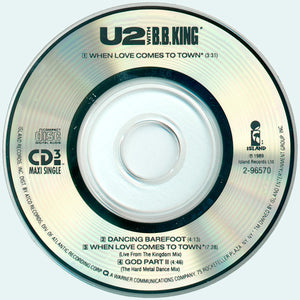 U2 With B.B. King : When Love Comes To Town (CD, Mini, Maxi, Lon)