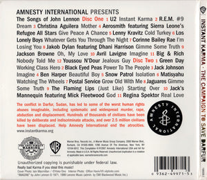 Various : Instant Karma: The Amnesty International Campaign To Save Darfur (2xCD, Comp)