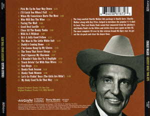 Charlie Walker (2) : Greatest Honky Tonk Hits (CD, Album, Comp)