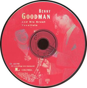 Benny Goodman : Benny Goodman And His Great Vocalists (CD, Comp, Mono)