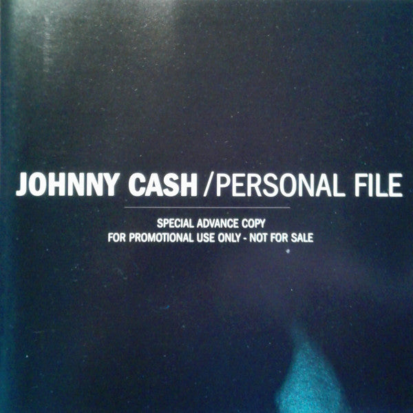 Johnny Cash : Personal File (2xCD, Advance, Album, Promo)