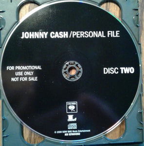 Johnny Cash : Personal File (2xCD, Advance, Album, Promo)