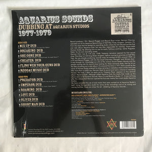 Various : Aquarius Sounds (Dubbing At Aquarius Studios 1977-1979) (LP)