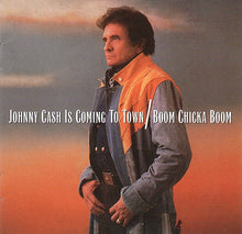 Load image into Gallery viewer, Johnny Cash : Johnny Cash Is Coming To Town / Boom Chicka Boom (CD, Comp)
