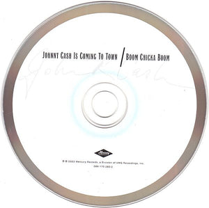 Johnny Cash : Johnny Cash Is Coming To Town / Boom Chicka Boom (CD, Comp)