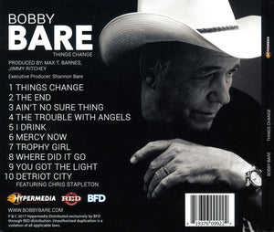 Bobby Bare : Things Change (CD, Album)