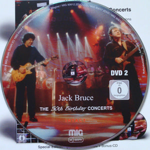 Jack Bruce : Rockpalast: The 50th Birthday Concerts (2xDVD, Promo)