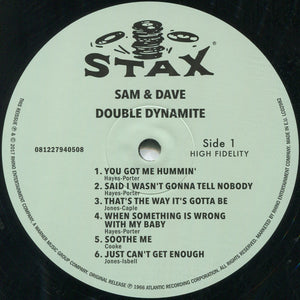 Sam & Dave : Double Dynamite (LP, Album, Mono, RE, 180)