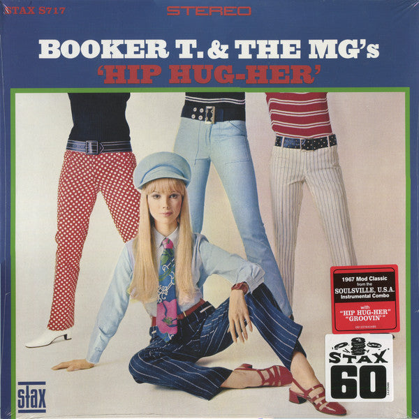 Booker T. & The MG's* - Hip Hug-Her (LP, Album, RE, 180)