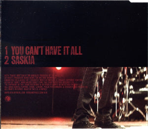 Ash : You Can't Have It All (CD, Single)