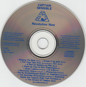 Captain Sensible : Revolution Now (CD, Album)