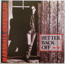Load image into Gallery viewer, Marshall Crenshaw : Better Back Off (CD, Single, Promo)
