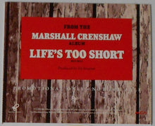 Load image into Gallery viewer, Marshall Crenshaw : Better Back Off (CD, Single, Promo)
