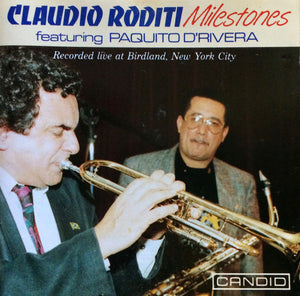 Claudio Roditi Featuring Paquito D'Rivera : Milestones (CD, Album)