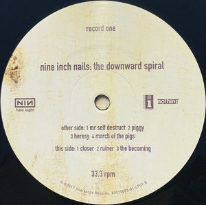 Nine Inch Nails : The Downward Spiral (2xLP, Album, RE, RM, Gat)